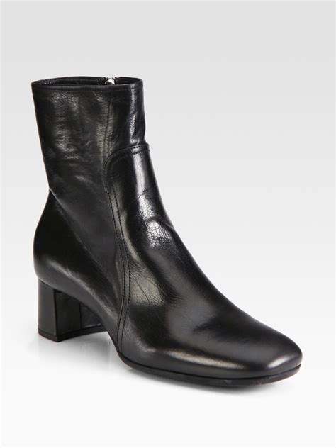 prada ankle boots ebay|Prada block heel boots.